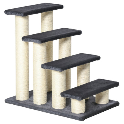 4-Step Pet Stairs for Small & Older Dogs and Cats - Navy Blue