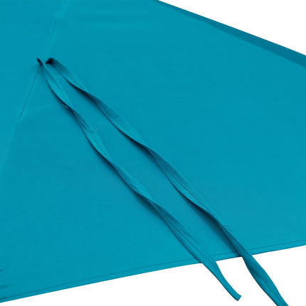 4.6m Double-Sided Patio Parasol Sun Umbrella - Blue