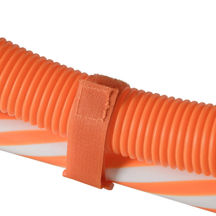 Pet Dog Agility Training Set with Adjustable Jump, Hurdle Bar, Pause Box & Carry Bag - Orange White