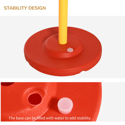 Dogs 3-Course Plastic Agility Set with Carry Bag - Yellow