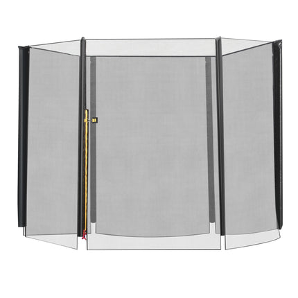 8ft Trampoline Replacement Safety Net - Black