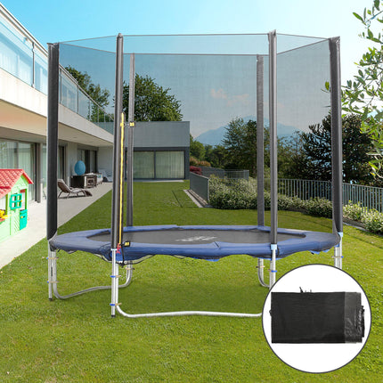 8ft Trampoline Replacement Safety Net - Black