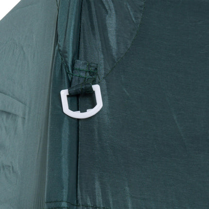 Pop-Up Tent 3x3x2.4 m with Steel Frame and UV Protection - Green