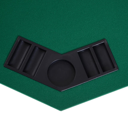 1.2m Foldable Poker Table with Carrying Bag - Green