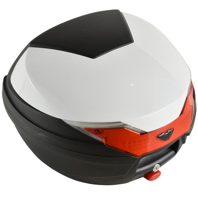 32L Motorcycle Tail box Helmet Top Case Motorbike Luggage Storage Trunk Carrier