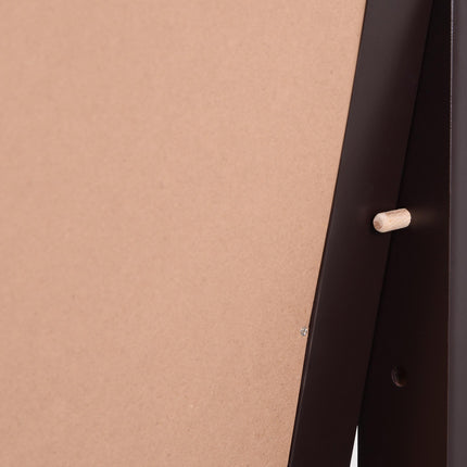 Freestanding Adjustable Angle Tall Dressing Mirror 148x47cm - Brown
