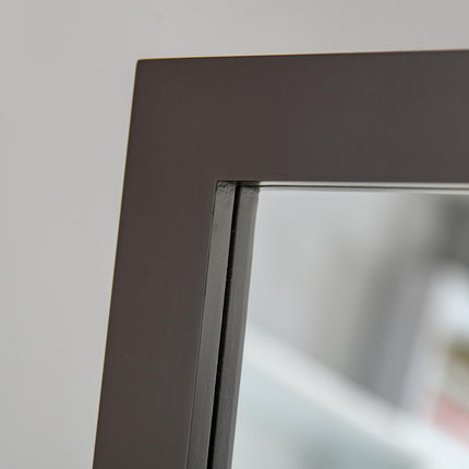 Freestanding Adjustable Angle Tall Dressing Mirror 148x47cm - Brown
