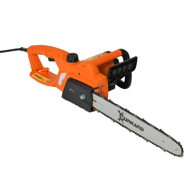 2000W Powerful Electric Chainsaw, 16" Aluminium Blade Portable Corded Chain Saw