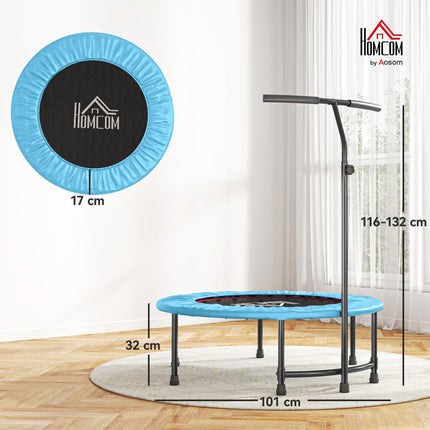Adjustable 40" Trampoline Rebounder Jumper for Fitness - Blue