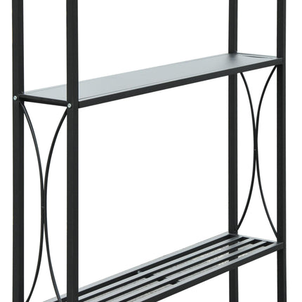 BBQ Tent with Flame Resistant Canopy and Side Tables - Black Coffee