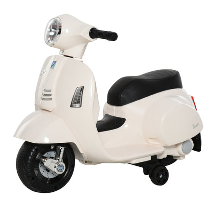 Vespa Licensed 6V Kids Electric Motorbike Ride On Motorcycle Battery Powered Fo