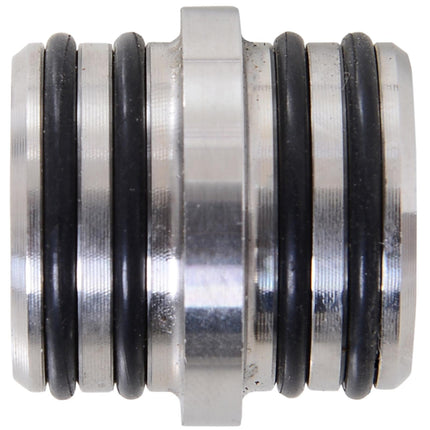 35-45mm Stainless Steel Sliding Door Track Kit - Silver