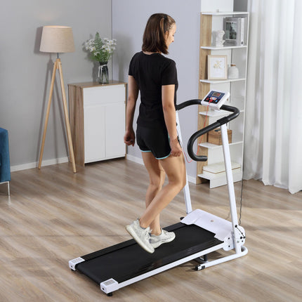 Folding Treadmill with Incline, Walking Pad Treadmill for Home, 1-10km/h Under D