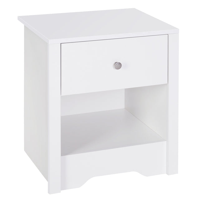 Modern Bedside Table, Nightstand with Drawer Shelf, End Table for Living room, B