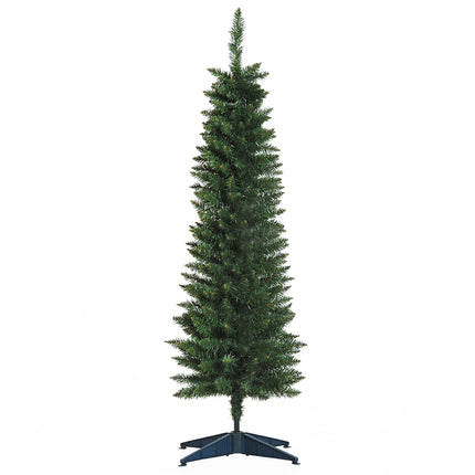 1.5m Artificial Christmas Pine Tree with Plastic Stand - Green