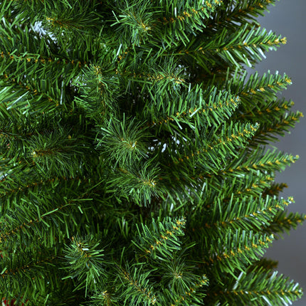 1.5m Artificial Christmas Pine Tree with Plastic Stand - Green