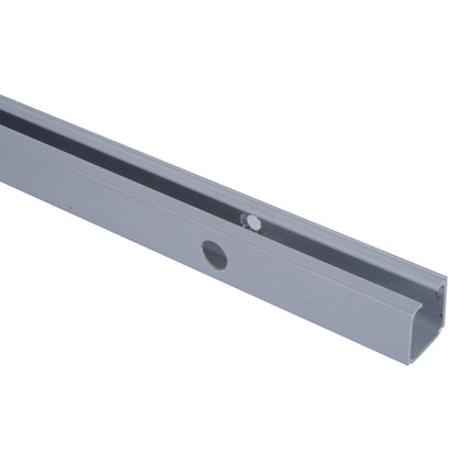 6.5FT 2000mm Sliding Barn Door Hardware Track Kit for Single Wooden Door - Brown