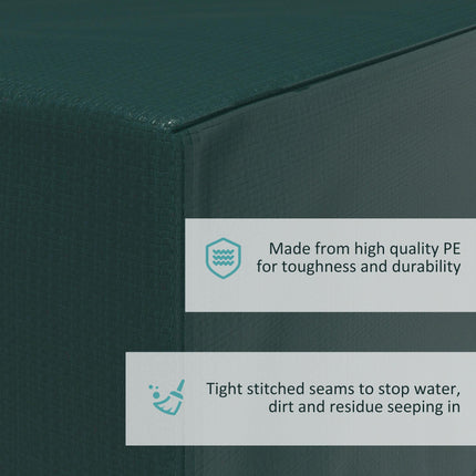 Large Waterproof Patio Set Cover 235x190x90cm UV Resistant - Green