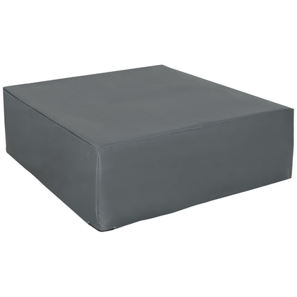 Oxford Waterproof UV Resistant Patio Set Cover 205L x 192W x 61H cm - Grey