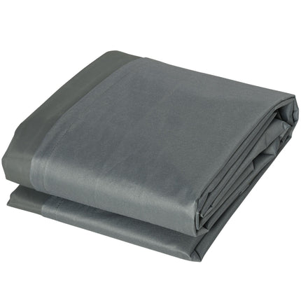 Oxford Waterproof UV Resistant Patio Set Cover 205L x 192W x 61H cm - Grey