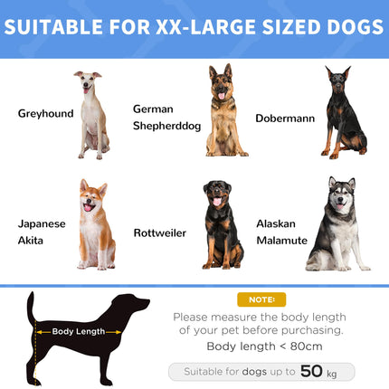 Elevated Cooling Dog Bed Portable Raised Pet Cot with Breathable Mesh & No-Slip Feet - Brown
