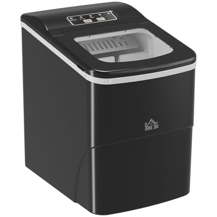 Portable Countertop Ice Maker Machine 9 Cubes in 8 Minutes - Black