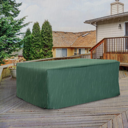 Rattan Garden Furniture Cover 600D Waterproof Oxford Fabric - Green