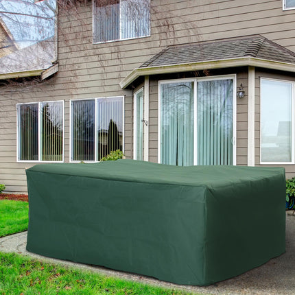 Rattan Garden Furniture Cover 600D Waterproof Oxford Fabric - Green