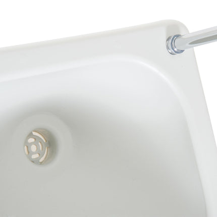 Portable Camping Hand Wash Sink with 17L Water Tank - Grey