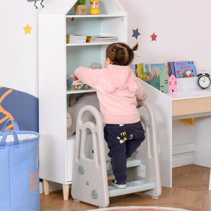 Kids Toddler Step Stool Ladder Kitchen Helper for Toilet Potty Training Bathroom