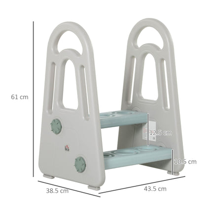 Kids Toddler Step Stool Ladder Kitchen Helper for Toilet Potty Training Bathroom