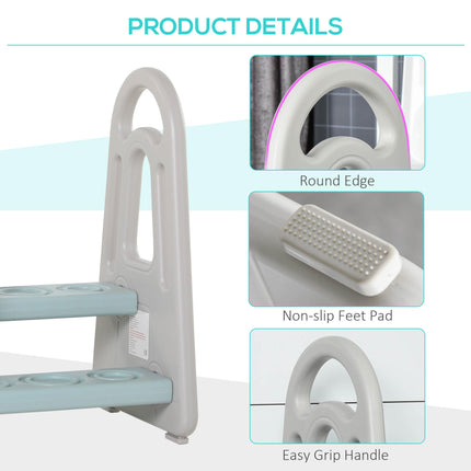 Kids Toddler Step Stool Ladder Kitchen Helper for Toilet Potty Training Bathroom