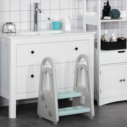 Kids Toddler Step Stool Ladder Kitchen Helper for Toilet Potty Training Bathroom