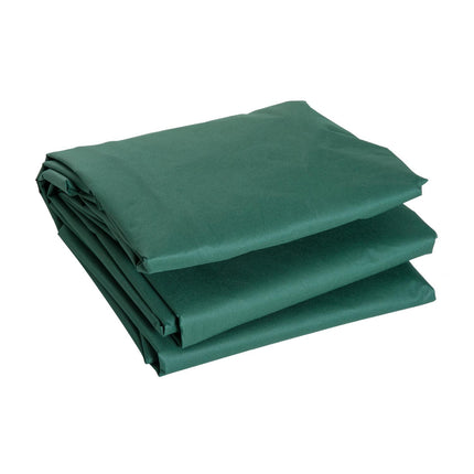 Outdoor Rattan Furniture Cover Set Waterproof UV Rain Protection 222x155x67 cm - Green