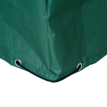 Outdoor Rattan Furniture Cover Set Waterproof UV Rain Protection 222x155x67 cm - Green