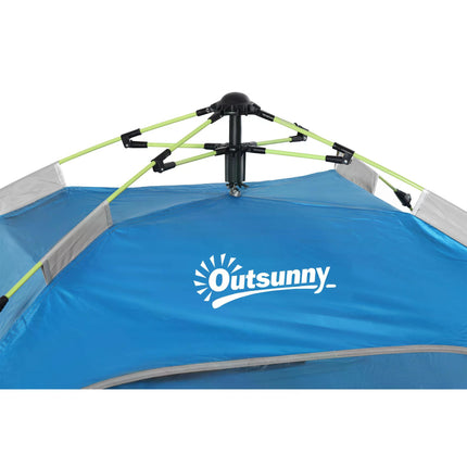 Pop-Up Beach Tent for 1-2 Persons UV Protection Waterproof - Blue