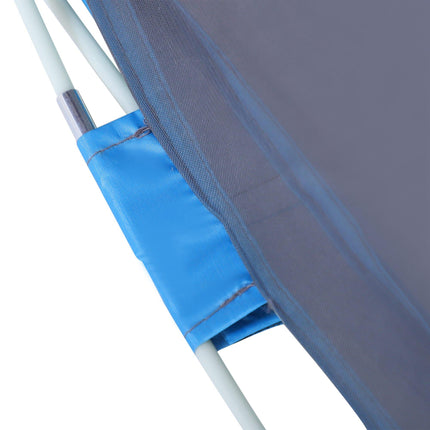 2 Person Pop-Up Beach Tent with UV Protection and Carry Bag - Blue