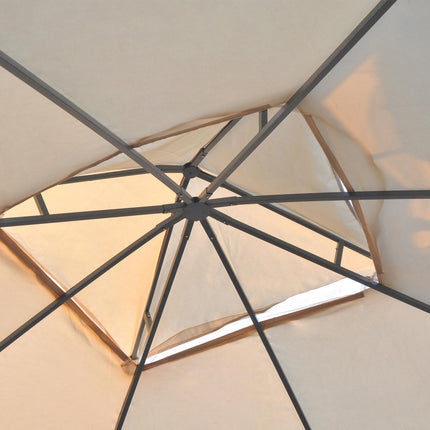 3(M)x3(M) Garden Gazebo Double Top Outdoor Canopy Patio Event Party Wedding Tent
