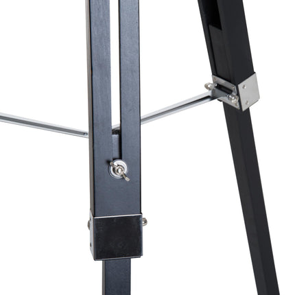 Studio Tripod Floor Lamp with Ø30 cm Spotlight Shade, Max 40W - Black & Gold