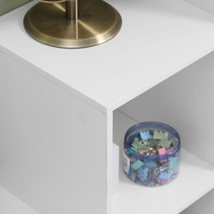 3-Tier 6-Cube Storage Unit Cabinet Bookcase Organizer - White