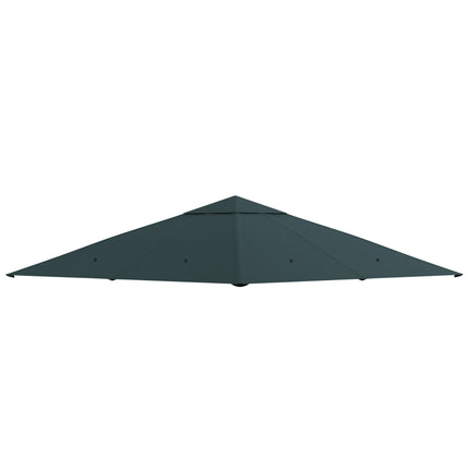 3 x 3 m Gazebo Canopy Replacement Cover, Garden Gazebo Roof Replacement with Dra