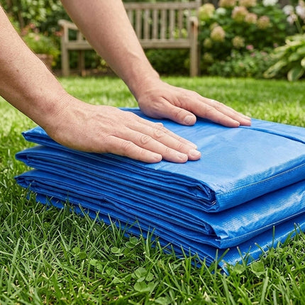 12ft Trampoline Surround Safety Foam Pad - Blue