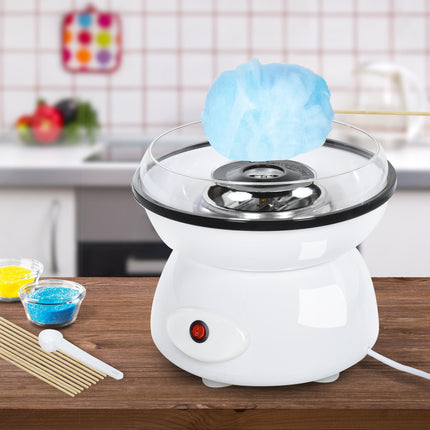450W Candy Floss Machine, Professional Automatic Cotton Candy Sweet Machine with