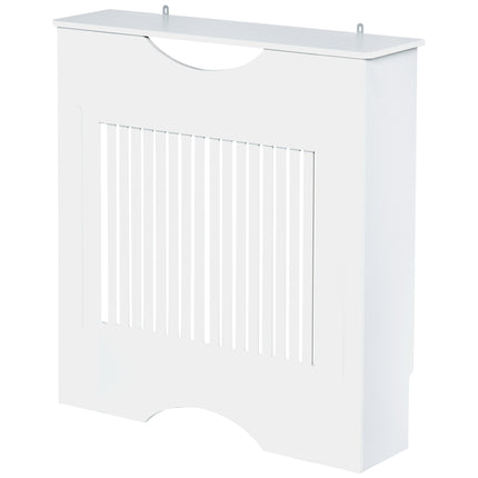 Radiator Cover 78W x 19D x 80.5H cm E1 Class 12mm MDF Engineered Wood - White