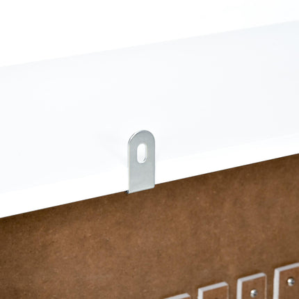 Radiator Cover 78W x 19D x 80.5H cm E1 Class 12mm MDF Engineered Wood - White