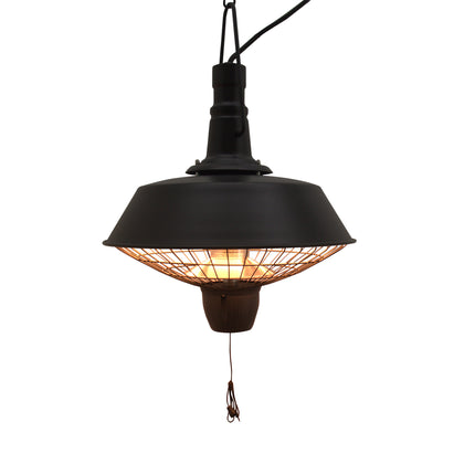 2100W Outdoor Ceiling Mounted Halogen Electric Heater Hanging Patio Garden Warme