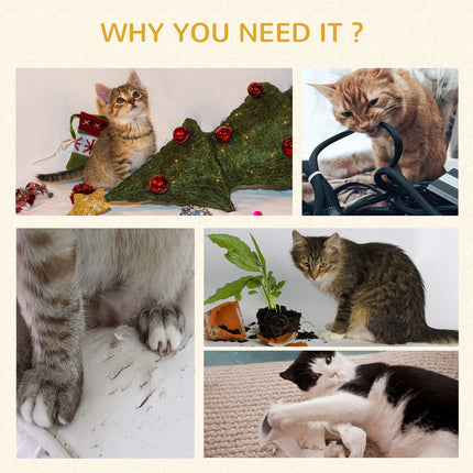 Corner Cat Tree for Indoor Cats, Kitten Tower with Scratching Post House Ladder