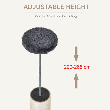 Floor to Ceiling Cat Tree for Indoor Cats Play Tower Climbing Activity Center Sc