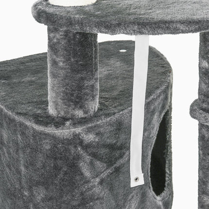 Floor to Ceiling Cat Tree for Indoor Cats Play Tower Climbing Activity Center Sc