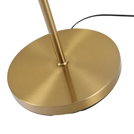 2 Lights Tree Floor Lamp for Living Room with Globe Lampshade, Standing Lamp for